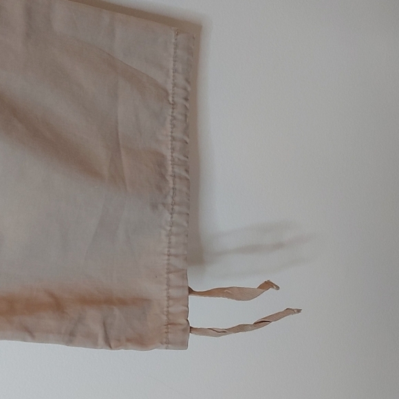 Vintage Polo Jeans Company Cargo Pants with Draw String Leg Beige Size 8 - Picture 4 of 10